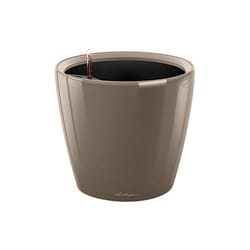 Set completo Vaso Classico Premium 35, Colore tortora lucido - Lechuza