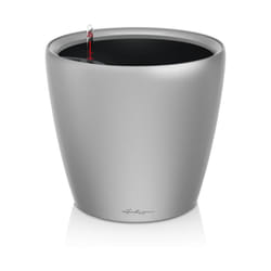 Lechuza - Vaso da interno e esterno classico Premium ls 35 cm - Argento Metallizzato - Argento Metallizzato