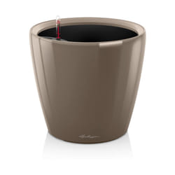 Vaso da interno e esterno classico Premium ls 43 cm - Tortora Lucido - Tortora Lucido