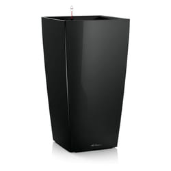 LECHUZA Cubico 30 Interno Vaso a cubo Libera installazione Polipropilene (PP) Nero