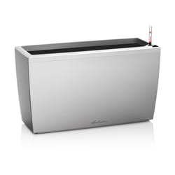 Lechuza - Vaso da interno cararo Premium 75 cm - Argento Metallizzato - Argento Metallizzato