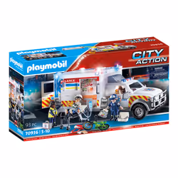Playmobil City Action 70936, Auto e città, 5 anno/i, Multicolore, Plastica