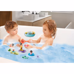 Playmobil 1.2.3 71086 giocattolo per il bagno Set da gioco per vasca Multicolore - Vista aggiuntiva 4
