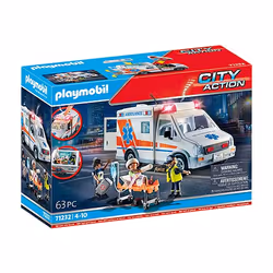 Playmobil Ambulance, Veicolo, 4 anno/i, Mini Stilo AAA, Multicolore