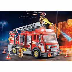 Playmobil City Action Fire Truck with Flashing Lights