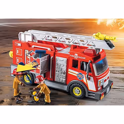 Playmobil City Action Fire Truck with Flashing Lights - Vista aggiuntiva 4