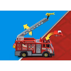 Playmobil City Action Fire Truck with Flashing Lights - Vista aggiuntiva 5