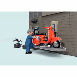 Playmobil Vespa Garage anni '60 - Vista aggiuntiva 4