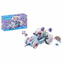 Playmobil Jeune fille licorne et kart - Vista aggiuntiva 4