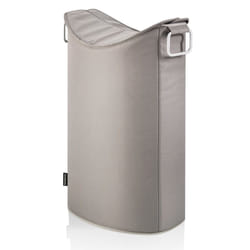 Blomus FRISCO porta biancheria Rettangolare Alluminio, Fibra Grigio talpa