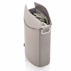 Blomus FRISCO porta biancheria Rettangolare Alluminio, Fibra Grigio talpa