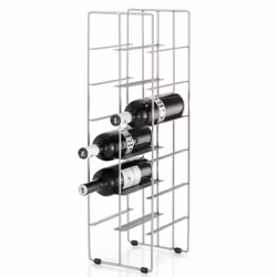 Blomus PILARE, 12 bottiglia/bottiglie, Nichel, Acciaio, Nichel, Griglia per vino da tavolo