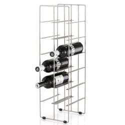 Blomus PILARE Griglia per vino da tavolo 12 bottiglia/bottiglie Nichel, Acciaio Nichel