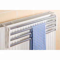 WENKO 3704500 Porta asciugamano Montabile a parete Bianco - Vista aggiuntiva 4