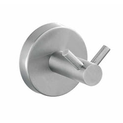 WENKO 19610100 Gancio per asciugamano Montabile a parete Argento