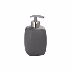 L'elegante distributore di sapone della serie di accessori per il bagno Faro è realizzato in ceramica grigia di alta qualità ...