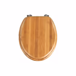 Il sedile WC Bambus è realizzato in vero bambù scuro e porta un fascino tropicale in ogni bagno. La venatura ed il colore nat ...