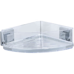 Wenko - Vacuum-Loc® portaoggetti angolare in acciaio inox Quadro