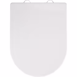 Il sedile del water premium bianco con finiture di alta qualità Calla, in duroplastica, pesa solo 1,6 kg e si contraddistingu ...