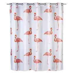 WENKO 22480100, Immagine, Occhiello, Poliestere, Rosa, Bianco, Lavaggio manuale, 30 °C