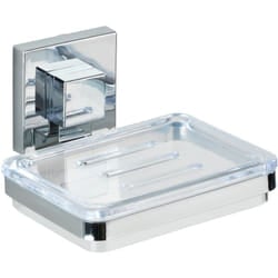 Wenko - Vacuum-Loc® portasapone in acciaio inox Quadro