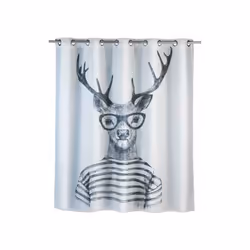 La particolarità di questa innovativa tenda da doccia Mr. Deer Flex è il sensazionale effetto anti-muffa! Grazie a ciò le mac ...