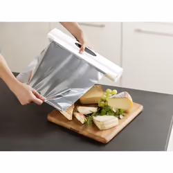 WENKO 86674100 distributore di imballaggi alimentari Distributore manuale di pellicola per alimenti Bianco - Vista aggiuntiva 4