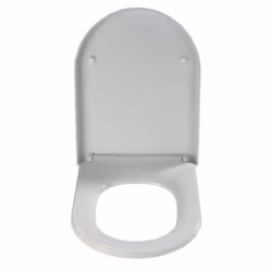 WENKO 18396100 sedile WC Coperchio rigido da WC Duroplast Bianco