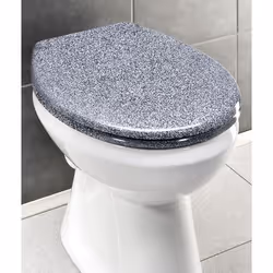 WENKO 18902100 sedile WC Coperchio rigido da WC Duroplast Grigio - Vista aggiuntiva 5