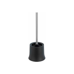 Wenko - Spazzola wc Basic nera - Spazzola wc nera di ottima qualità/prezzo, in polipropilene, 14x38x14 cm, Nero