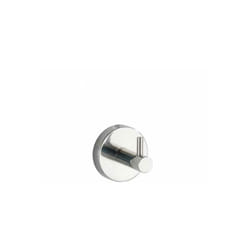 Gancio da Muro Portasciugamani Uno Bosio Shine, Appendiabiti da Muro, Acciaio Inox, ø 5,5x5,5 cm, Lucido - Wenko