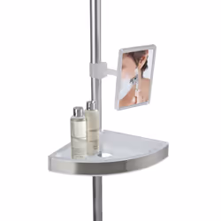 WENKO Premium mensola a muro per bagno Alluminio, Plastica - Vista aggiuntiva 4