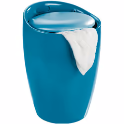 Il poggiapiedi per il bagno e cesto per la biancheria Candy, di tendenza, è realizzato in plastica ABS ultra resistente. Con  ...