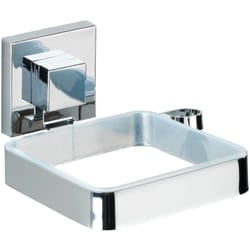 Vacuum-Loc® porta asciugacapelli in acciaio inox Quadro WENKO