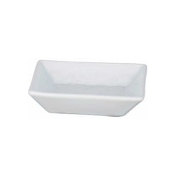 Wenko - Portasapone in ceramica con rilievo, Portasapone bianco Cordoba, Ceramica, 2,5x10,5x10,5 cm, bianco