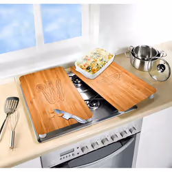 WENKO Lunch tagliere da cucina Rettangolare Vetro, Plastica Multicolore