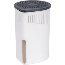 Deumidificatore d'aria, assorbitore di umidità, modello Cube, 500 g, cloruro di calcio - plastica, 13x13x13 cm, bianco - antracite - Wenko