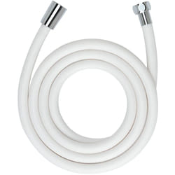 Wenko - Flessibile per doccia Design, tubo per doccia con guaina di protezione anti-torsione, attacco universale 1/2, plastica di alta qualità,