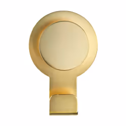 WENKO 24445100, Interno, Gancio universale, Oro, Acciaio inox, Striscia adesiva, 50 mm