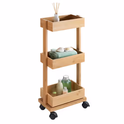 WENKO 24390100 mensola e scaffale per utensili Legno Bamboo Legno naturale - Vista aggiuntiva 4