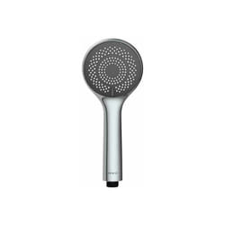 Wenko - Soffione doccia Watersaving, soffione con 3 getti, risparmia fino al 40% di acqua senza compromettere la pressione dell'acqua, attacco