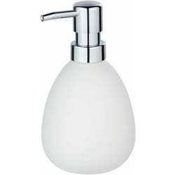 Dispenser sapone Polaris bianco opaco ceramica