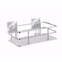 WENKO 23854100, Argento, Acciaio inox, Lucido, Cuscinetto adesivo, 240 mm, 145 mm
