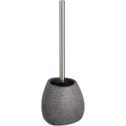 WENKO Portasapone in Ceramica, Portasapone Pion, Ceramica, 12,5x2,5x9 cm, grigio