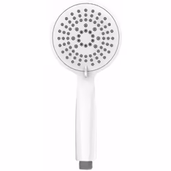Soffione doccia giovane 11cm, bianco 23942100 wenko soffione moderno. attacco universale ½". adatto per scaldabagno a flusso  ...