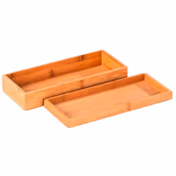 WENKO 23917100 scatola di conservazione Armadietto portaoggetti Rettangolare Bamboo