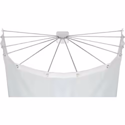 Materiale: ABS, Acciaio inossidabile Colore: Bianco, Lucido Dimensioni P/A/L: 96 cm x 10,5 cm x 72 cm Peso senza imballo: 120 ...