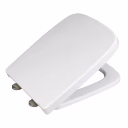 WENKO 24334100 sedile WC Coperchio rigido da WC Duroplast Bianco