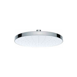 Wenko - Soffione doccia effetto pioggia Automatic Cleaning anticalcare, doccetta italiana con ugelli autopulenti, attacco universale 1/2, design