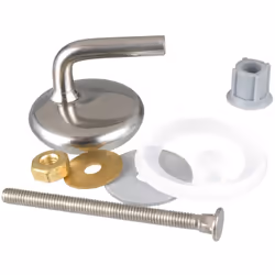 Con questo set di fissaggio per WC da 8 pezzi, i sedili WC possono venire montati sulla tazza del water in maniera sempliciss ...